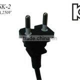 Korea Standard KC Power Cord Plug With 10A Current