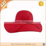 UK Small Fragrant Wind Wide Brim Dexterous Floppy Hat Faux Wool Felt Hat thumbnail-3