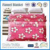 China Blanket Printed Flannel Fleece Blanket Used in Hotel