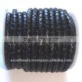 Black Bolo Leather Cords