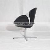 Arne Jacobsen Leather Rotatory Chair Swan Chair Full Leather Design thumbnail-4