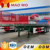 Tri-axle 60 Ton 40ft Container Flatbed Truck Trailer for Sale thumbnail-2