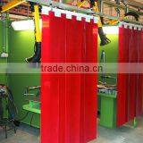 High Temperature Resistant Plastics Welding Curtain With Hanger