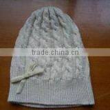 Wholesale Adult Blank Handmade Knitted Beanie