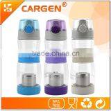 Clear Plastic Kids Sport Tea Strainer Water Bottle thumbnail-6