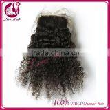 Hot Selling 4*4 Silky Straight Wave Natural Black Lace Closure With Brazilian Virgin Hair thumbnail-3