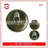 307#83.3mm Full Open Tinplate Easy Open End for Canned Bean thumbnail-3