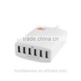 China Factory 5-6 Port Intelligent Usb Travel Charger 12A thumbnail-1