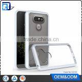 New Product 2016 Clear Ultra Slim Acrylic + TPU Bumper 2 in 1 Back Cover Case For LG G5 H830 Mobile Phone Accessories thumbnail-5
