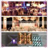 China Factory Sales 4 Multicolors Remote Controlled Rechargeable Floral Centerpiece Stands