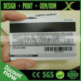 Free Design~~~!!! Plastic gift card with barcode/ pvc barcode card