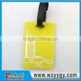 Hot sale luggage tag for promotion, soft pvc OEM luggage tag