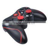 No MOQ T3 Wireless Bluetooth Game Gamepad Joystick Black+Red Android Wireless Game Controller thumbnail-4