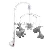 Rotary Baby Mobile Crib Bed Bell Kids Toys Wind-Up 18 Note Rotary Movement Music Box, Brahms Lullaby thumbnail-2