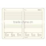 2017 PU Leather Planner Notebook With Power Bank thumbnail-3