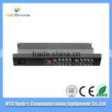 16 Channel Video and 1 Reverse Data Optical Transmitter and Receiver ,Singlemode, Single Fiber,FC or SC Connector thumbnail-1