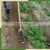 Simple Structure Hand Rotary Cultivator With Light Weight for Garden Weeding thumbnail-2