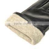 Hot Selling White Thread Little Bowknot Sheepskin Leather Gloves for Female thumbnail-6