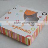 Printing Colorful and Folding Paper Donut Packaging Box thumbnail-1