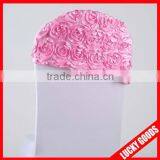 Wholesale Red Polyester Rosette Chair Sash thumbnail-2