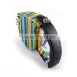 Colorful Stripes Pattern Retractable Pet Dog Leash Strap With Control Button thumbnail-5