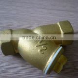 1/8 1/2 3/4 brass Y type female strainer valve