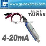 USB Current Loop 4-20mA Data Logger Without LCD Display 16K Memory Made in Taiwan thumbnail-1
