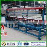 HTK Factory Automatic Artificial Leaf Chain Link Fencing Making Machine thumbnail-2