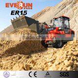 Everun CE Agricultural Tools Mini Tractor/Front Loader ER15 1600kg Loading Capacity With Spare Parts for Sale