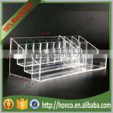 Cheapest Clear Colour 4 Tiers Cosmetics Nail Polish Acrylic Display Stand Rack thumbnail-4