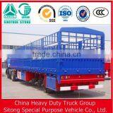 Truck Trailer Type 40 Tons 3 Axles Two Storages 50-60 Head Cow Livestock Fence Semi Trailer/cattle Transport Trailer for Truck thumbnail-2