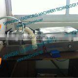 SS304 Single Head Pneumatic Orange Juice Filling Machine thumbnail-1
