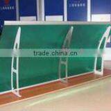 Lake Blue 8mm Construction Material UV Protected Polycarbonate Door Canopy thumbnail-1