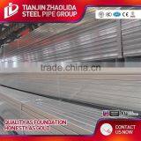 BS1387 SCH 40 60 ERW Galvanized Erw Welded Rectangular and S.q Steel Pipe With Price per Ton