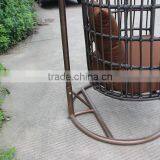 2016 Гарден-фурнитура. Висячая кресло из плетеной соломы в форме клетки для птиц thumbnail-3