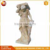 Big Courtyard Decoration Marble Roman Old Man Statue thumbnail-1