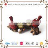 Wedding Decorative Glass Candle Holder,Polyresin Glass Bird Animal Candle Holder,Polyresin Glass Angel Christmas Candle Holder thumbnail-6