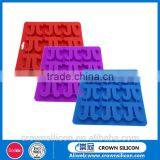 Hot Sales BPA Free Custom Logo Home Ice Cube Tools Silicone Ice Cube Tray