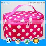 2016 High Quality Travel Cosmetic Bag Wholesale Canvas Cosmetic Bag Small Round Cosmetic Bag thumbnail-1