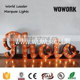 Shop Front Vintage Metal Lighting LED Letters Waterproof and Long Working Life thumbnail-6