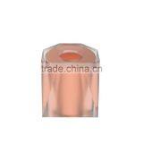 Customized RED Spray Transparent Resin Bathroom Accessories Tissue Box Cover thumbnail-1