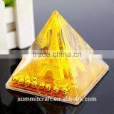 Pyramid Shape Unique Eiffel Tower Pen Holder Premium Gift thumbnail-2