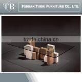 Hot Sell Elegant Unique Travertine Coffee Table thumbnail-5