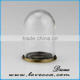 Mouth Blown Modern Decoration Glass Globe Customized Flower Clear Glass Display Dome thumbnail-5