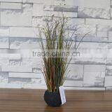 New Design Antumn Color Plastic Grass for Europen Markets thumbnail-2