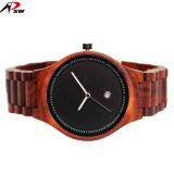 Wood and Mental 100% Man's Quartz Natural Wooden Watch thumbnail-4