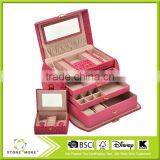 High Quality Crocodile Faux Leather Jewelry Box thumbnail-2