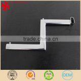 Faceout Clothes Stepped Hanger Display Arm for Retail Store Fixtures Chromed Finish Oval Tube thumbnail-2