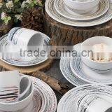 2015 New Design Ceramic Stoneware Silk Screen Printing Bowl Antique Style thumbnail-1