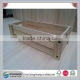 Rustic Unfinished Handmade Wooden Vegetable Fruit Crate Wholesale thumbnail-3